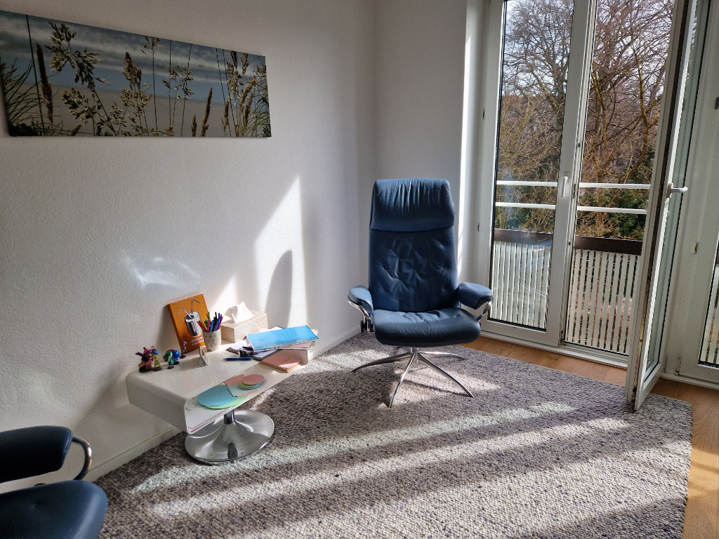 Ein Foto des Praxisraumes
