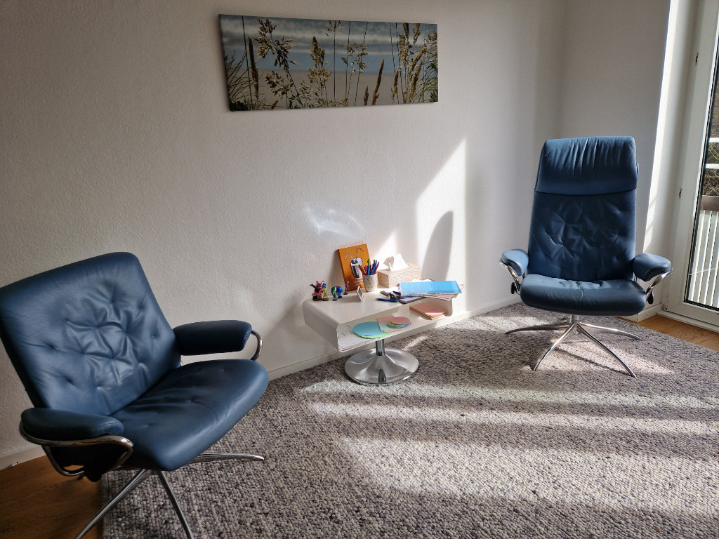 Ein Foto des Praxisraumes